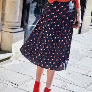 Boden Annabelle skirt polka dot